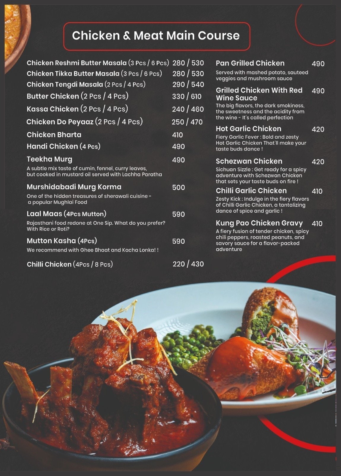 Food Menu Page 9