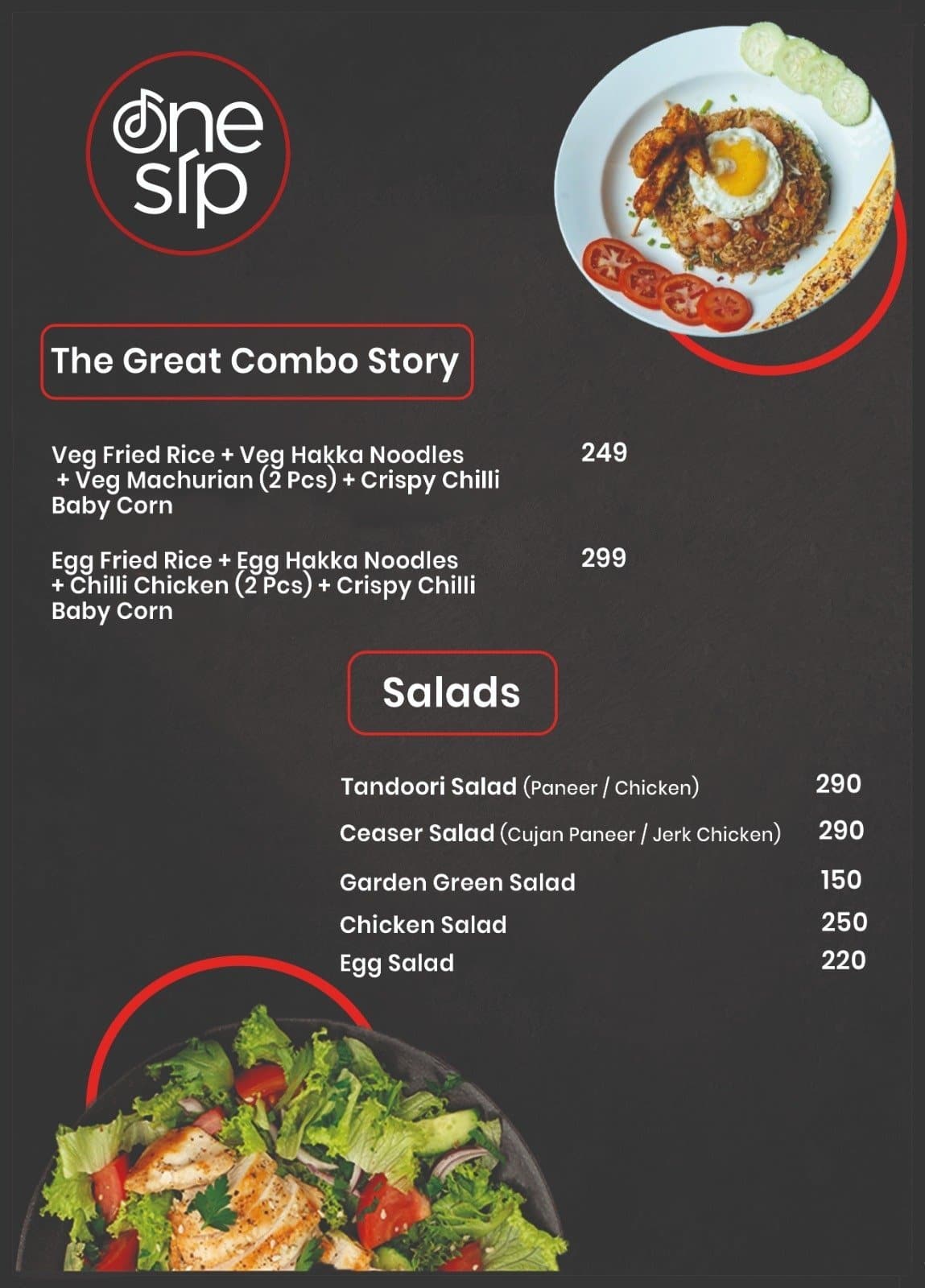 Food Menu Page 12