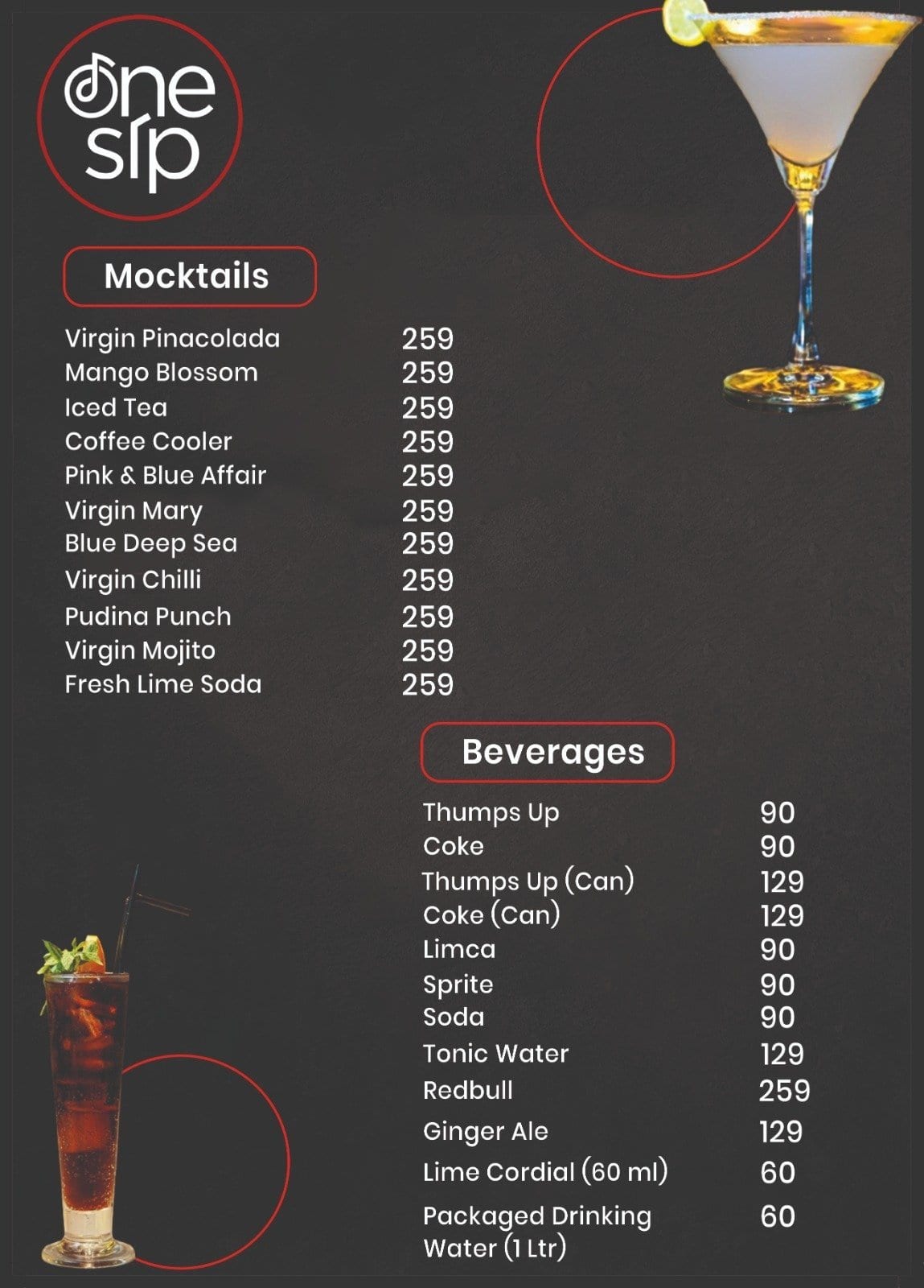 Food Menu Page 13